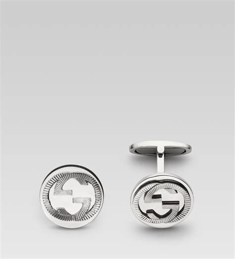 gucci cufflinks canada|gucci silver cufflinks for men.